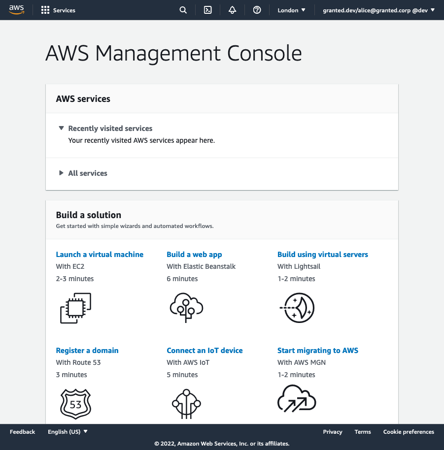 AWS Console